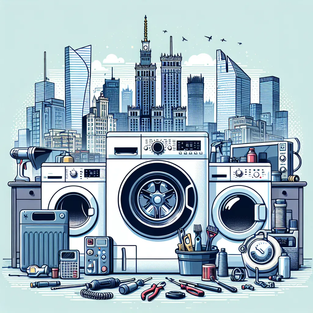 Pralko-suszarka bez wody? Sprawdzone sposoby naprawy AGD w Warszawie