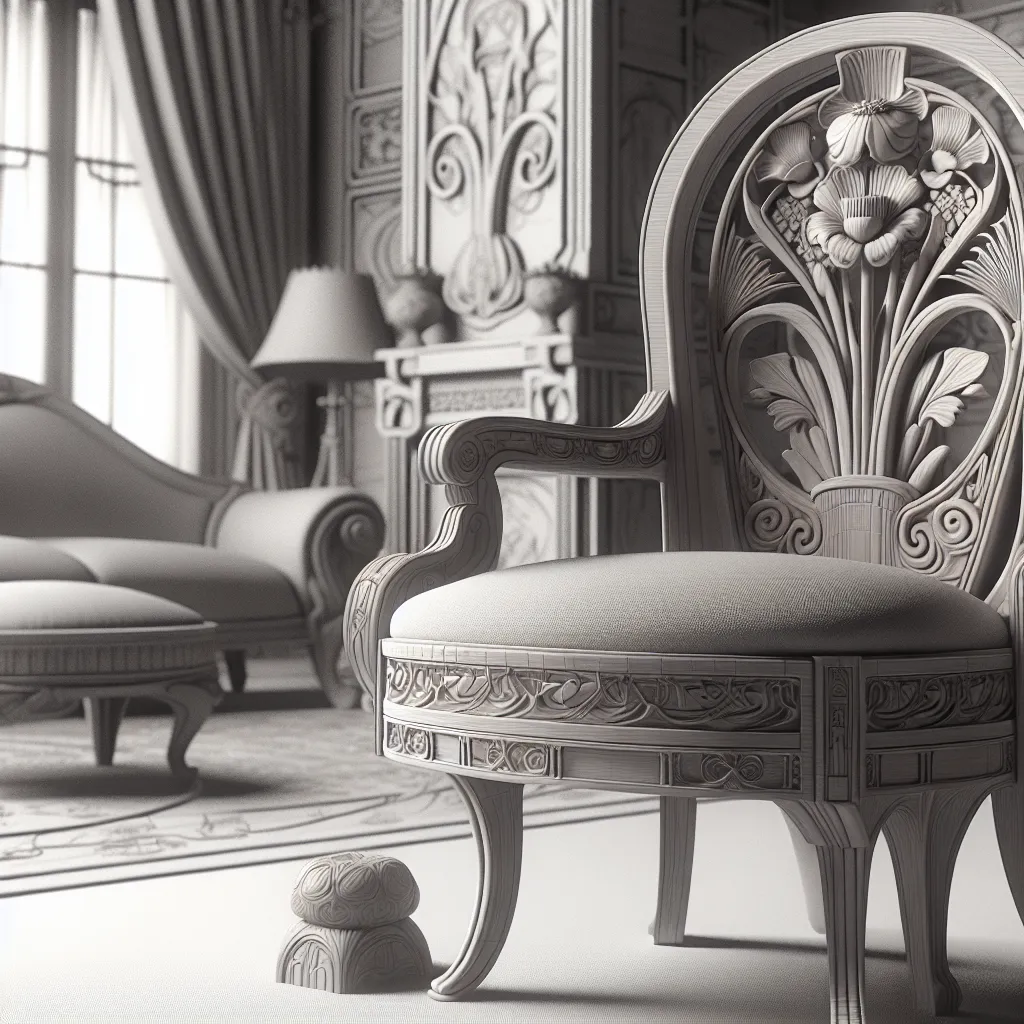 Historia i ewolucja antycznych foteli – od baroku po secesję