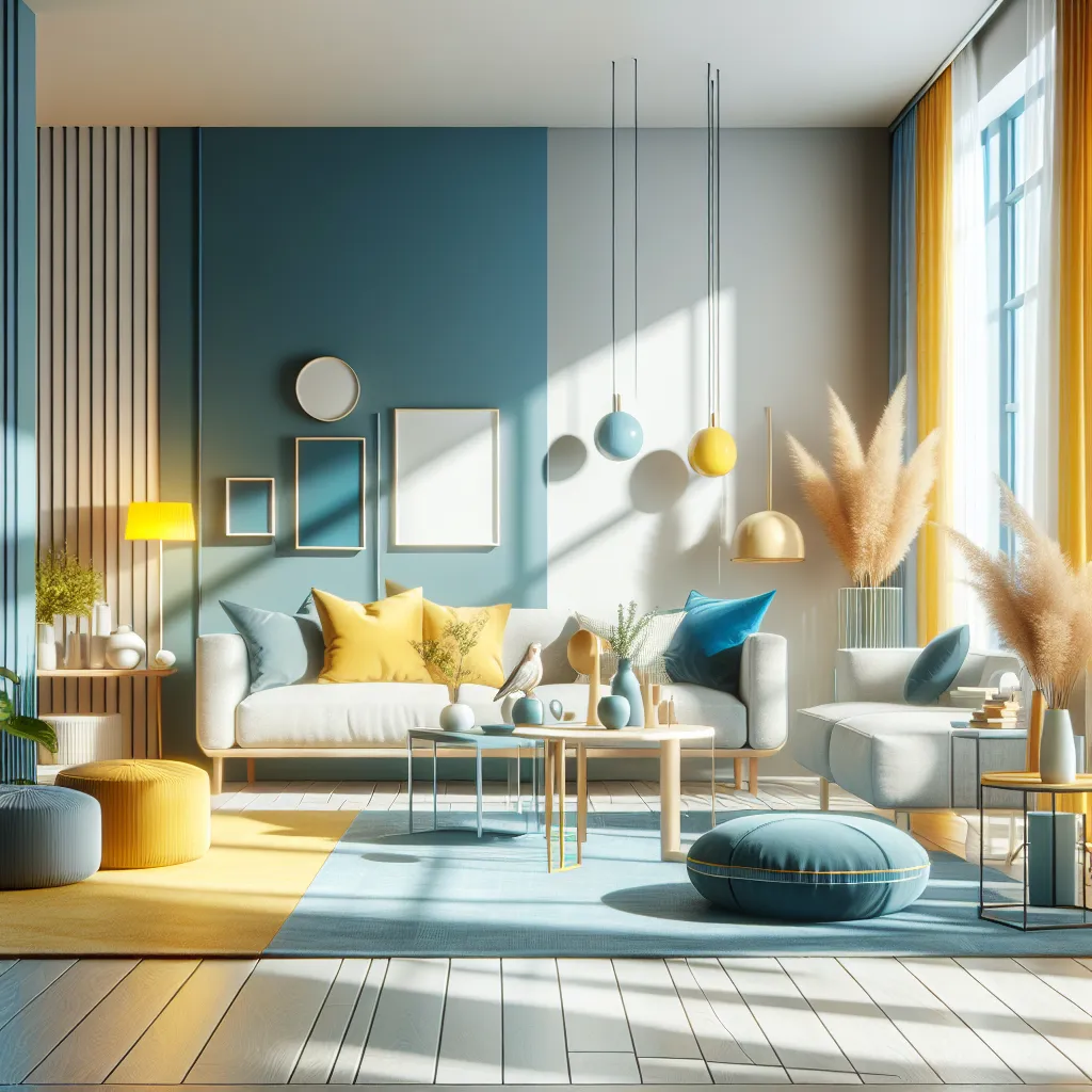 Kolory we wnętrzach: jak dobrać barwy do każdego pomieszczenia